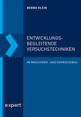 Klein |  Entwicklungsbegleitende Versuchstechniken | Buch |  Sack Fachmedien