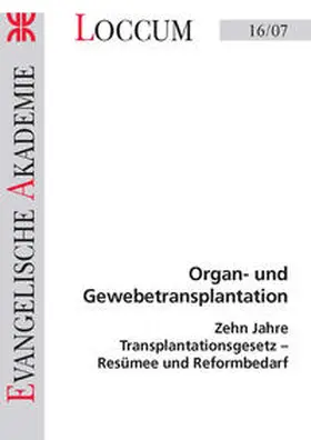 Charbonnier / Laube |  Organ-und Gewebetransplantation | Buch |  Sack Fachmedien