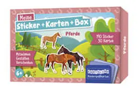 Martins |  Meine Sticker + Karten + Box - Pferde | Buch |  Sack Fachmedien