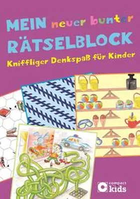 Kaufmann |  Mein neuer bunter Rätselblock | Buch |  Sack Fachmedien