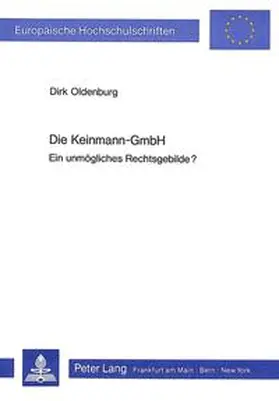 Oldenburg |  Die Keinmann-GmbH | Buch |  Sack Fachmedien