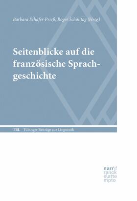 Schäfer-Prieß / Schöntag |  Seitenblicke auf die französische Sprachgeschichte | eBook | Sack Fachmedien