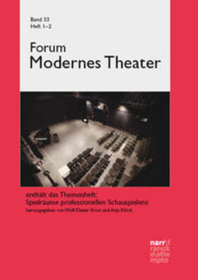  Forum Modernes Theater, 33, 1-2 | Buch |  Sack Fachmedien