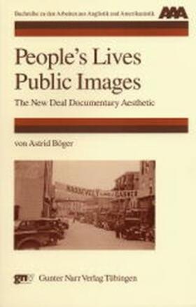 Böger |  People´s Lives, Public images | Buch |  Sack Fachmedien