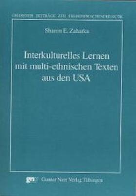 Zaharka |  Interkulturelles Lernen mit multi-ethnischen Texten aus den USA | Buch |  Sack Fachmedien