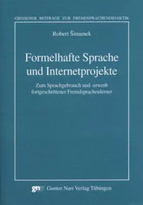 Simunek |  Formelhafte Sprache und Internetprojekte | Buch |  Sack Fachmedien