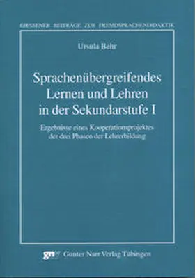 Behr |  Sprachenübergreifendes Lernen und Lehren in der Sekundarstufe I | Buch |  Sack Fachmedien