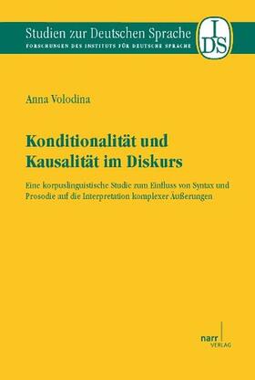 Volodina |  Konditionalität und Kausalität im Deutschen | Buch |  Sack Fachmedien