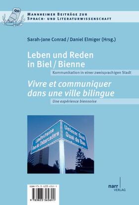 Conrad / Elmiger |  Leben und Reden in Biel/Bienne | Buch |  Sack Fachmedien