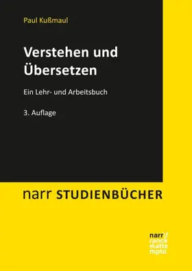 Kußmaul |  Verstehen und Übersetzen | Buch |  Sack Fachmedien