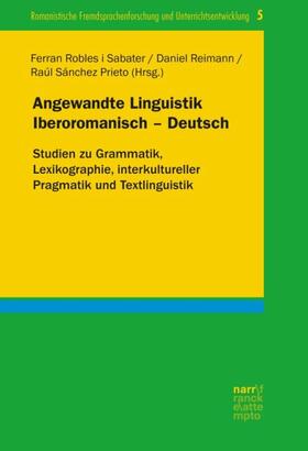 Reimann / Robles i Sabater / Sánchez Prieto |  Angewandte Linguistik Iberoromanisch - Deutsch | Buch |  Sack Fachmedien
