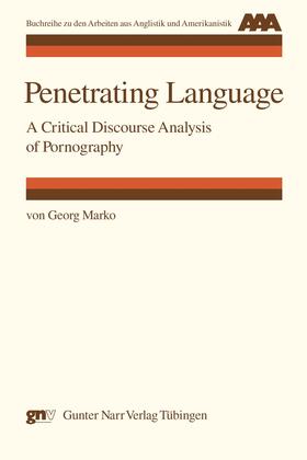 Marko |  Penetrating Language | eBook | Sack Fachmedien