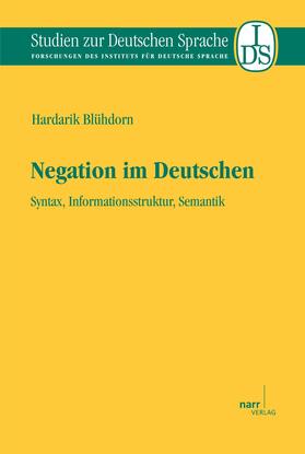Blühdorn |  Negation im Deutschen | eBook | Sack Fachmedien