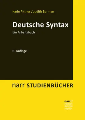 Pittner / Berman |  Deutsche Syntax | eBook | Sack Fachmedien