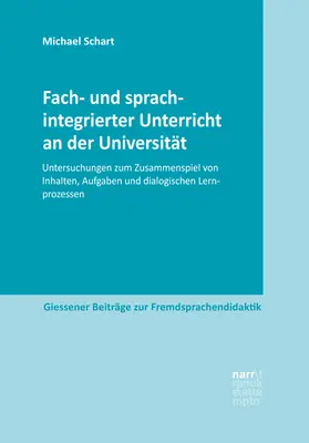 Schart |  Fach- und sprachintegrierter Unterricht an der Universität | Buch |  Sack Fachmedien