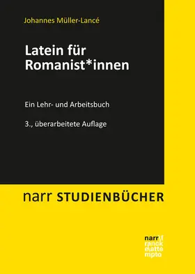 Müller-Lancé |  Latein für Romanist*innen | Buch |  Sack Fachmedien