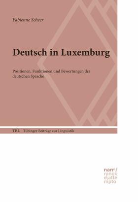Scheer |  Deutsch in Luxemburg | eBook | Sack Fachmedien