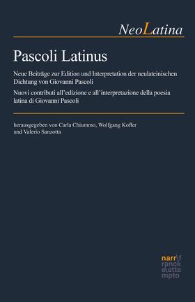 Chiummo / Kofler / Sanzotta |  Pascoli Latinus | eBook | Sack Fachmedien