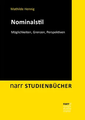 Hennig |  Nominalstil | eBook | Sack Fachmedien