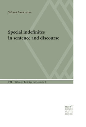 Lindemann |  Special Indefinites in Sentence and Discourse | eBook | Sack Fachmedien