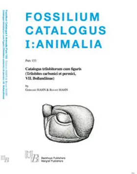 Hahn |  Hahn & Hahn: Fossilium Catalogus I: Animalia; Pars 153 | Buch |  Sack Fachmedien