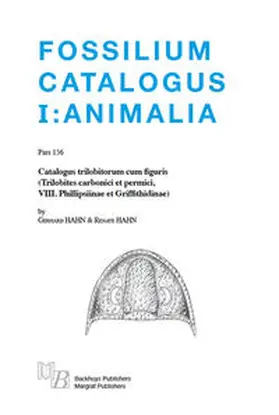 Hahn |  Fossilium Catalogus Animalia Pars 156 | Buch |  Sack Fachmedien