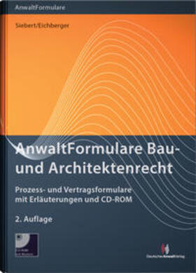 Bock / Bruchmann / Döring |  AnwaltFormulare Bau- und Architektenrecht | Buch |  Sack Fachmedien