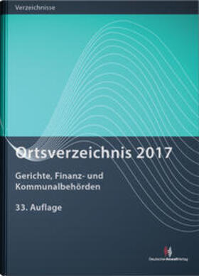  Ortsverzeichnis 2017 | Buch |  Sack Fachmedien