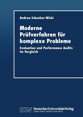  Moderne Prüfverfahren für komplexe Probleme | Buch |  Sack Fachmedien