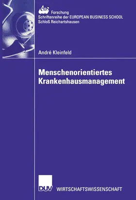 Kleinfeld |  Menschenorientiertes Krankenhausmanagement | Buch |  Sack Fachmedien