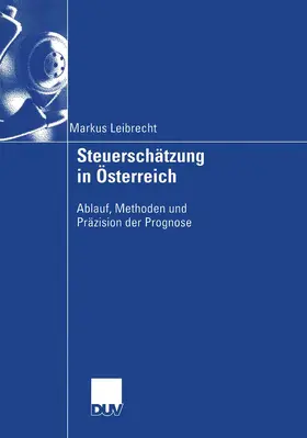 Leibrecht |  Steuerschätzung in Österreich | Buch |  Sack Fachmedien