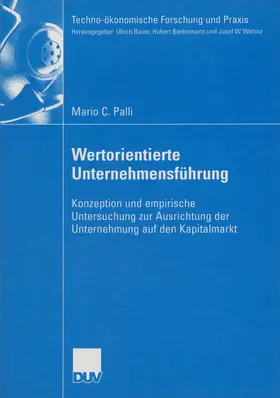 Palli |  Wertorientierte Unternehmensführung | Buch |  Sack Fachmedien