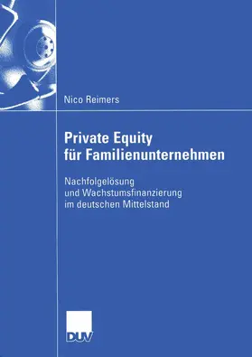 Reimers |  Private Equity für Familienunternehmen | Buch |  Sack Fachmedien