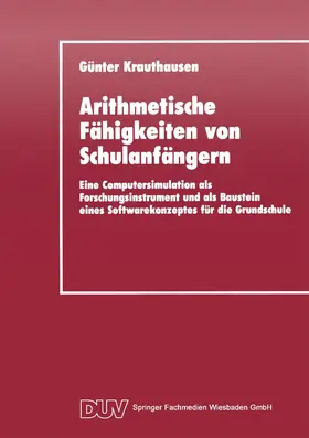 Krauthausen |  Arithmetische Fähigkeiten von Schulanfängern | Buch |  Sack Fachmedien