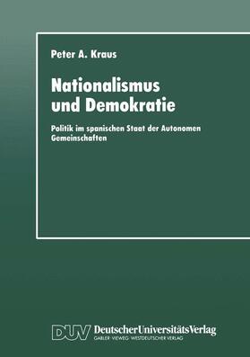 Kraus |  Nationalismus und Demokratie | Buch |  Sack Fachmedien