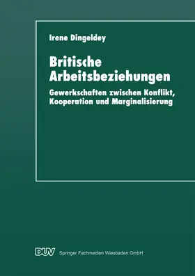  Britische Arbeitsbeziehungen | Buch |  Sack Fachmedien