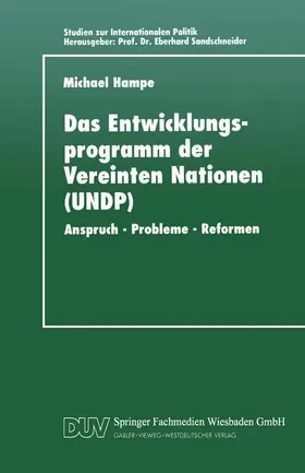  Das Entwicklungsprogramm der Vereinten Nationen (UNDP) | Buch |  Sack Fachmedien