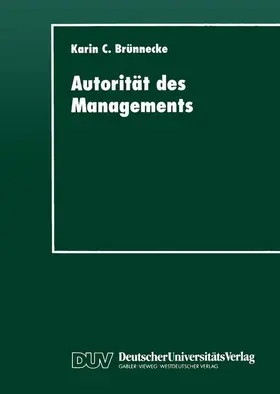  Autorität des Managements | Buch |  Sack Fachmedien