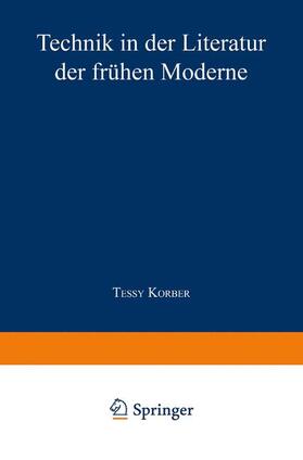  Technik in der Literatur der frühen Moderne | Buch |  Sack Fachmedien