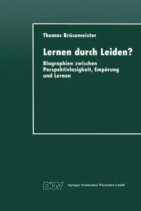  Lernen durch Leiden? | Buch |  Sack Fachmedien