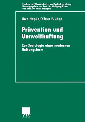 Japp / Hapke |  Prävention und Umwelthaftung | Buch |  Sack Fachmedien