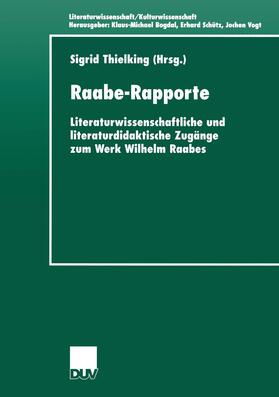 Thielking |  Raabe-Rapporte | Buch |  Sack Fachmedien