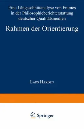 Harden | Rahmen der Orientierung | Buch | 978-3-8244-4499-1 | sack.de