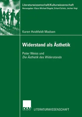 Hvidtfeldt Madsen |  Widerstand als Ästhetik | Buch |  Sack Fachmedien