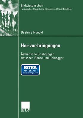 Nunold |  Her-vor-bringungen | Buch |  Sack Fachmedien