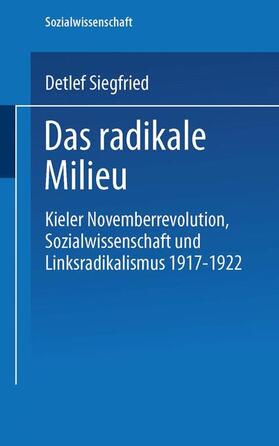 Siegfried |  Das radikale Milieu | Buch |  Sack Fachmedien