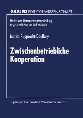  Zwischenbetriebliche Kooperation | Buch |  Sack Fachmedien