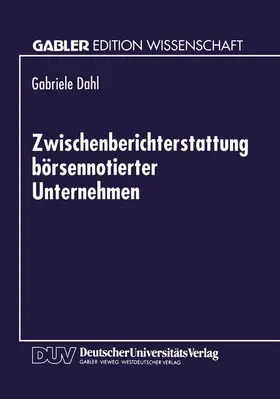  Zwischenberichterstattung börsennotierter Unternehmen | Buch |  Sack Fachmedien