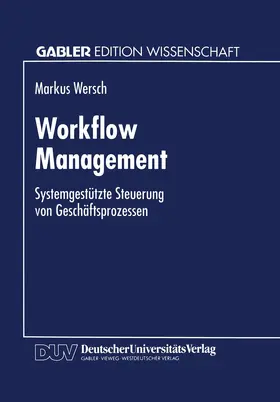  Workflow Management | Buch |  Sack Fachmedien