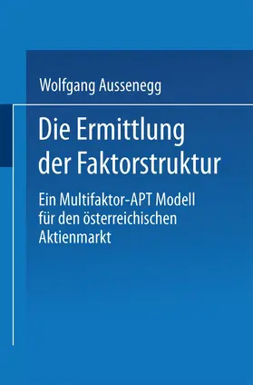  Die Ermittlung der Faktorstruktur | Buch |  Sack Fachmedien